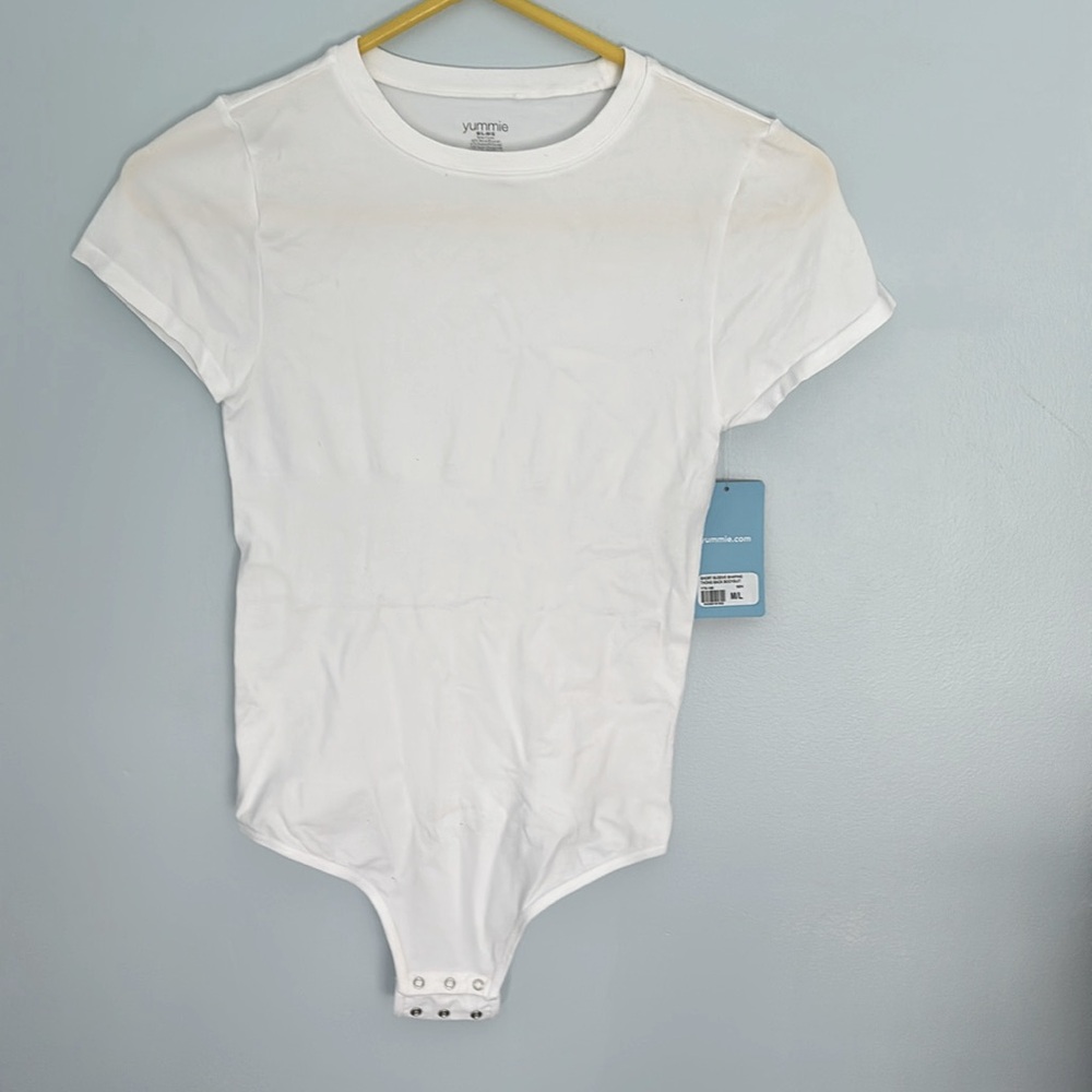 NWT Yummie short sleeve shaping bodysuit